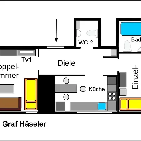 Monteurs-apartment Graf Haeseler * Lünen