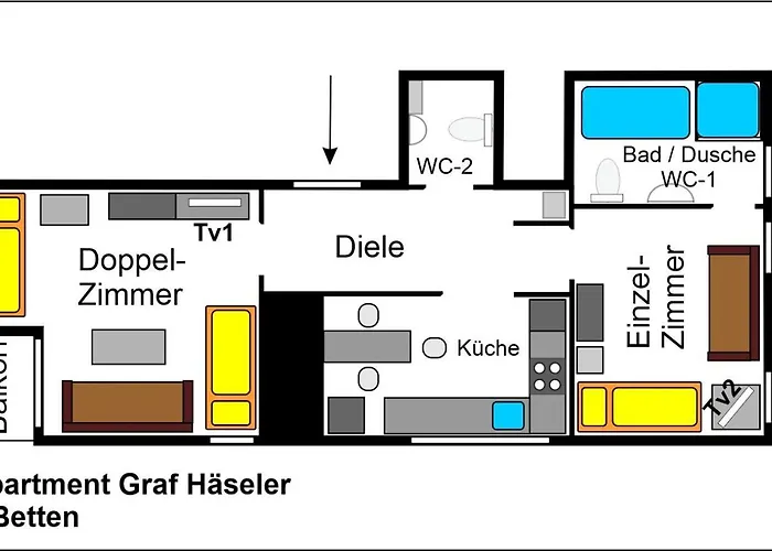 Monteurs-apartment Graf Haeseler * Lünen